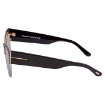 Picture of TOM FORD Alexandra Blue Mirror Cat Eye Ladies Sunglasses