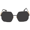 Picture of VERSACE Dark Gray Geometric Ladies Sunglasses