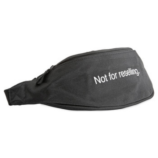 Picture of F.A.M.T. Men's Waist Bag Black Bum Bag "Not For Resell"