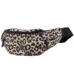 Picture of ROBERTO CAVALLI Men's Leopard Print RC Logo Belt Bag