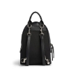 Picture of ROBERTO CAVALLI Black Studded Pocket Mini Backpack