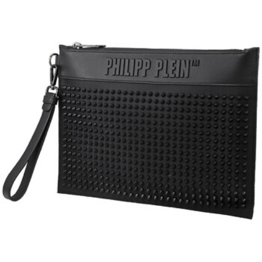 Picture of PHILIPP PLEIN Studded Minaudiere Hand Held Clutch Bag