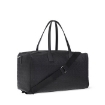 Picture of SALVATORE FERRAGAMO Black Gancini-Embossed Leather Weekender Duffel Bag