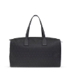 Picture of SALVATORE FERRAGAMO Black Gancini-Embossed Leather Weekender Duffel Bag