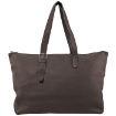 Picture of BALLY Crimey Coffee Leather Tote Bag