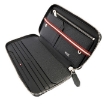 Picture of BALLY Girk Black Leather Travel Wallet