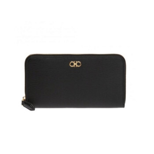 Picture of SALVATORE FERRAGAMO Gancini Zip Around Wallet