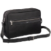 Picture of SAINT LAURENT Black Ysl Sid Canvas Messenger Bag