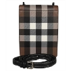 Picture of BURBERRY Men's Robin Check-pattern Bag in Brown