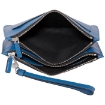 Picture of MONTBLANC Meisterstuck Urban Zip Clutch With Two Zips- Cobalt