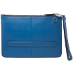 Picture of MONTBLANC Meisterstuck Urban Zip Clutch With Two Zips- Cobalt