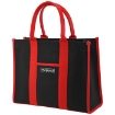 Picture of BALENCIAGA Leather And Canvas Logo Tote Bag