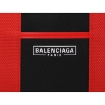 Picture of BALENCIAGA Leather And Canvas Logo Tote Bag