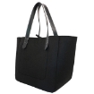 Picture of JW ANDERSON Black Belt Embroidered Logo Tote Bag
