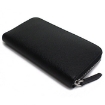 Picture of BURBERRY Black Grainy Leather Ziparound Wallet