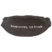 Picture of F.A.M.T. Men's Waist Bag Black Bum Bag "Need Money"