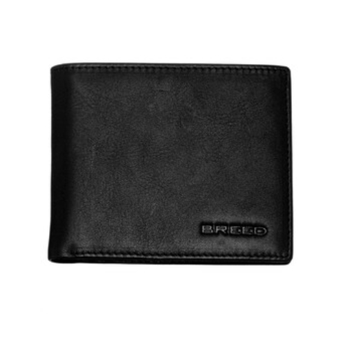 Picture of BREED Locke Genuine Leather Bi-Fold Wallet - Black