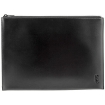 Picture of SAINT LAURENT Black Matte Leather Tiny Monogram Document Holder