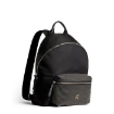 Picture of ROBERTO CAVALLI Men's Black Micro Studded Pocket Nylon Backpack