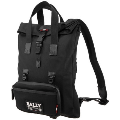 Picture of BALLY On The Go Flat Backpack In Black