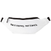 Picture of F.A.M.T. Men's Waist Bag White Bum Bag "Need Money"