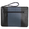 Picture of SALVATORE FERRAGAMO Men's Black Two-Tone Gancini Document Holder