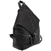 Picture of JIMMY CHOO Men's Fitzroy/M Soft Nylon and Satin Leather Backpack In Black