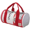 Picture of MOSCHINO Budweiser Print Leather Duffle Bag