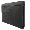 Picture of SALVATORE FERRAGAMO Black Monogram Logo Clutch