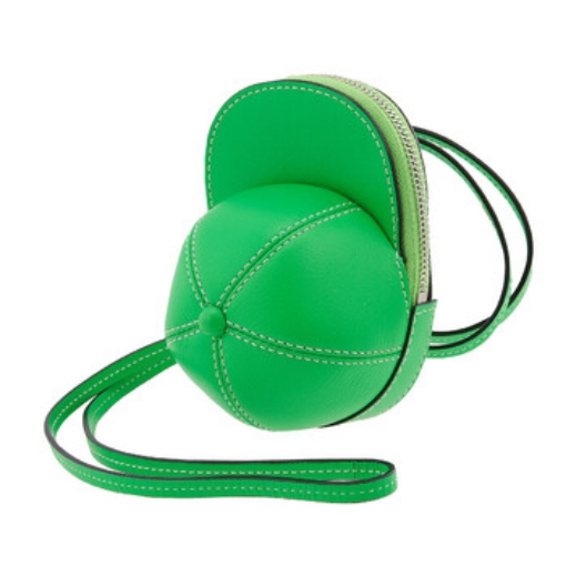 Picture of JW ANDERSON Neon Green Nano Cap Mini Crossbody Bag