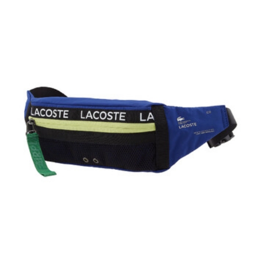 Picture of LACOSTE Logo Band Colour-Block Nylon Waist Bag