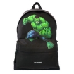 Picture of BALENCIAGA Men's The Hulk-Print Explorer Backpack in Black/Green