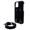 Picture of MAISON MARGIELA Black iPhone 12 Case With Strap