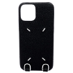 Picture of MAISON MARGIELA Black iPhone 12 Case With Strap