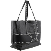 Picture of JIMMY CHOO Pimlico Star Studded Leather Tote Bag In Black