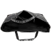 Picture of JIMMY CHOO Pimlico Star Studded Leather Tote Bag In Black