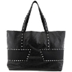 Picture of JIMMY CHOO Pimlico Star Studded Leather Tote Bag In Black