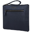 Picture of SALVATORE FERRAGAMO Calfskin Leather Document Holder In Navy Blue