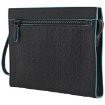 Picture of SALVATORE FERRAGAMO Black Gancini Embossed Travel Clutch