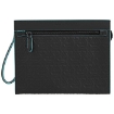 Picture of SALVATORE FERRAGAMO Black Gancini Embossed Travel Clutch