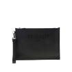 Picture of PHILIPP PLEIN Black PP1978 Elkskin Clutch