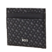 Picture of HUGO BOSS Black Monogram-Print Card Holder