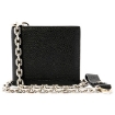 Picture of BALLY Black Wallets With Chain