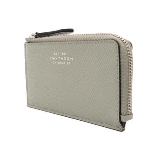 Picture of SMYTHSON Men's Light Steel 3 Card Slot Coin Purse