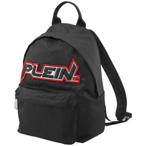 Picture of PHILIPP PLEIN Men's Black Space Plein Backpack