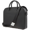Picture of BURBERRY Black Olympia Grained Leather Briefcase
