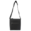 Picture of SALVATORE FERRAGAMO Men's Black Gancini Crossbody Bag