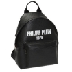 Picture of PHILIPP PLEIN Men's Black PP1978 Elkskin Backpack