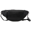 Picture of JIMMY CHOO Men's Kirt Star Studded Belt Bag in Black/Silver