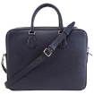 Picture of BALLY Staz Textured Navy Blue Leather Business Bag